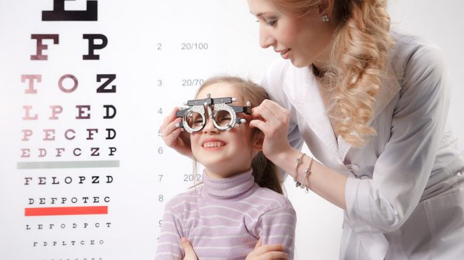 Children's eye test